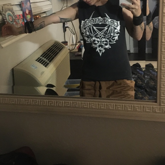 GoatWhore Vintage Reversible Rare Logo Tee - Picture 7 of 7